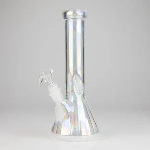 10" Shiny Beaker Ribbed Base Bolt IC w/ Handle Slide
