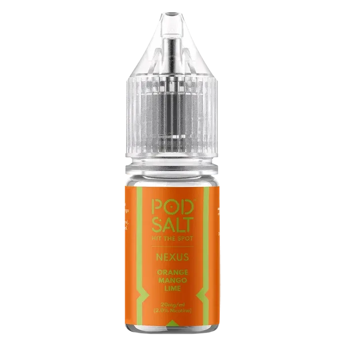 10x Nexus Pod Salt Vape Juice Nic Salts 50/50