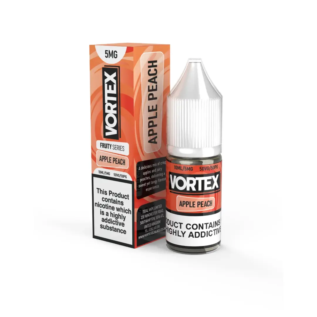 Apple Peach Nic Salt by Vortex Bar Series