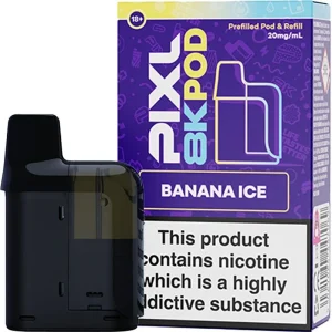 Banana ice PIXL 8K pod & refill 12ml