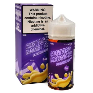 Blackberry - 3mg - Custard Monster - 100mL