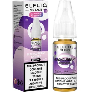 Blackcurrant aniseed ELFLIQ by Elf Bar e-liquid 10ml