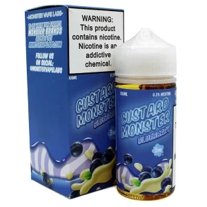 Blueberry - 3mg - Custard Monster - 100mL