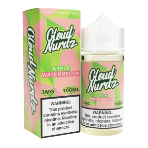 Cloud Nurdz – Apple Watermelon – 100ML E-Liquid