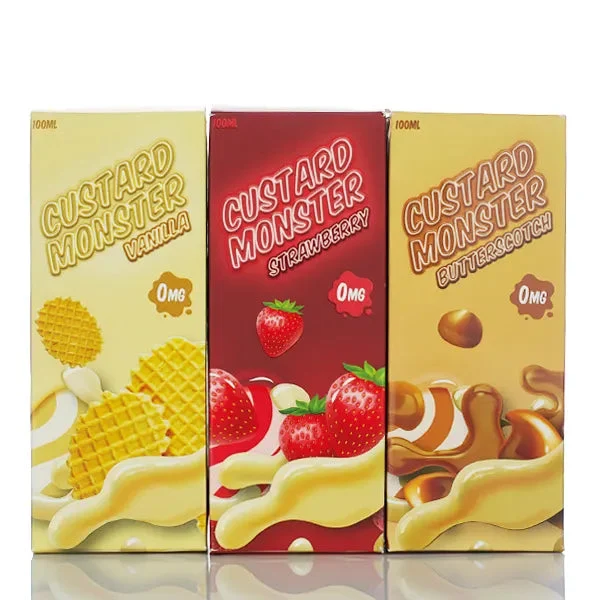 Custard Monster – No Nicotine Vape Juice – 100ml