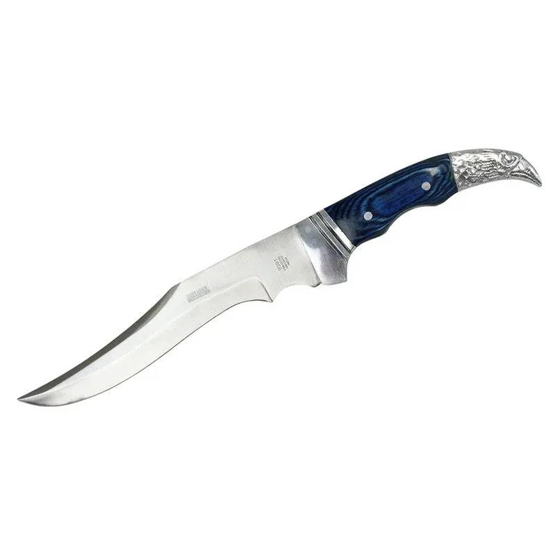 Defender-Xtreme - 12" Blue Falcon Claw Hunting Knife