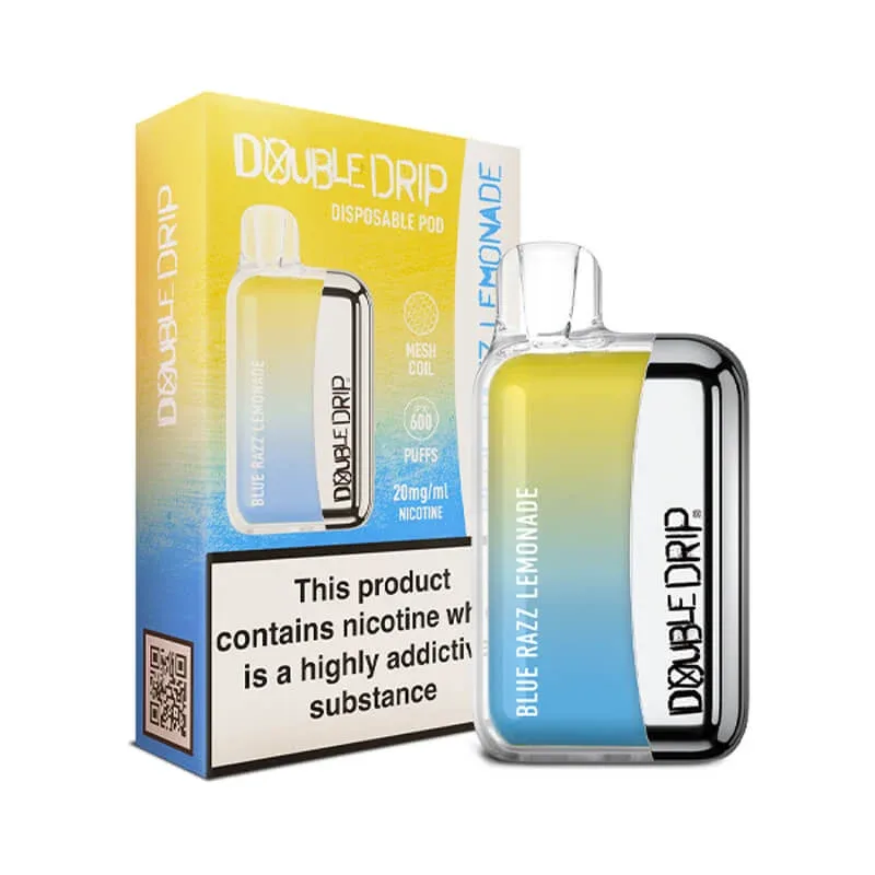 Double Drip: Blue Razz Lemonade 2ml 20mg