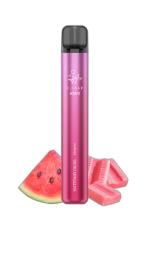 ELF BAR 600V2 Disposable Watermelon Bg 600 Puffs