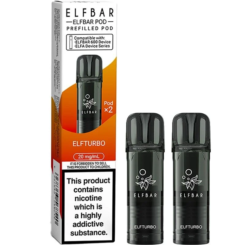Elfturbo ice Elf Bar 600 pods 2 pack