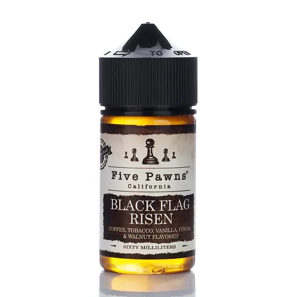 Five Pawns E-Liquid – No Nicotine Vape Juice – 60ml - Image 2