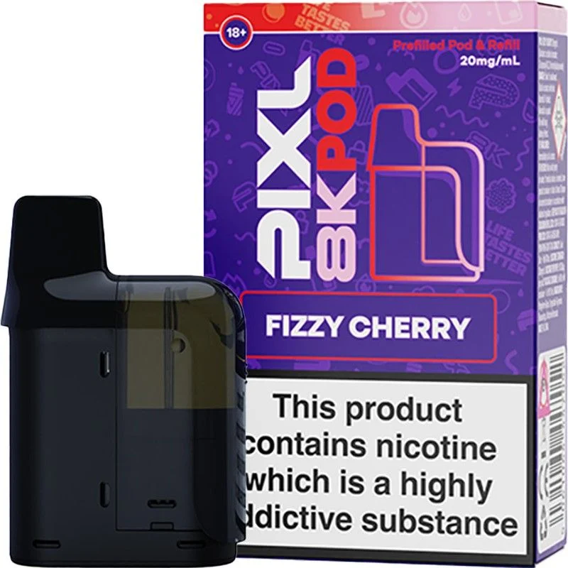 Fizzy cherry PIXL 8K pod & refill 12ml
