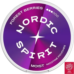 Forest berries Nordic Spirit nicotine pouches 20 pack
