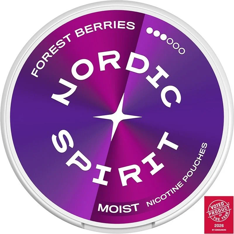 Forest berries Nordic Spirit nicotine pouches 20 pack