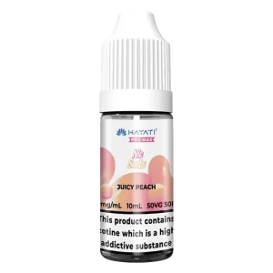 Hayati Pro Max Juicy Peach Nic Salt Vape Juice