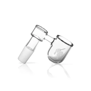 HONEYBEE HERB HONEY BEVEL BOWL SIDECAR QUARTZ BANGER - 90° DEGREE 14MM