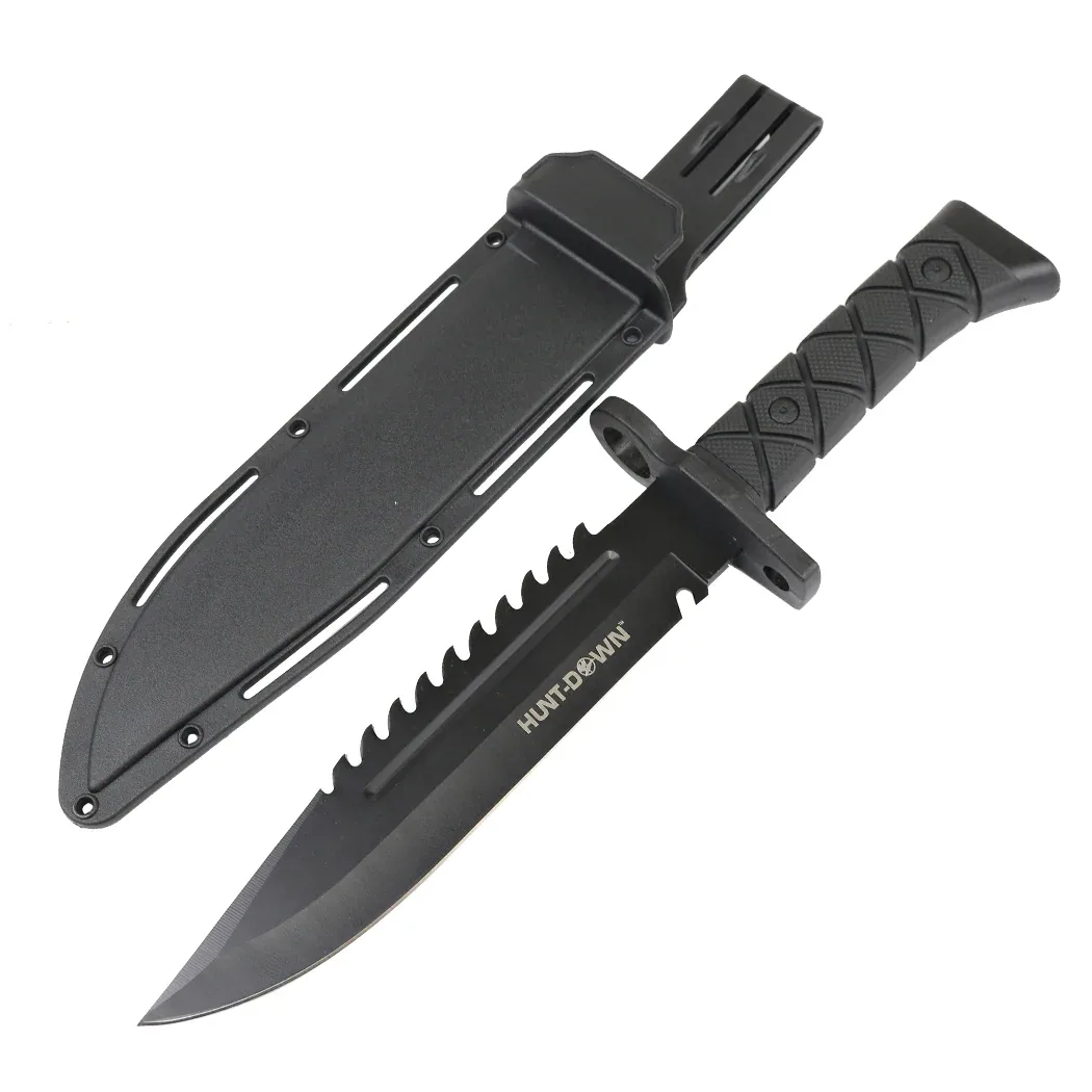 Hunt-Down - 14.5" Tactical Hunting Knife w/ ABS Handle - Image 2