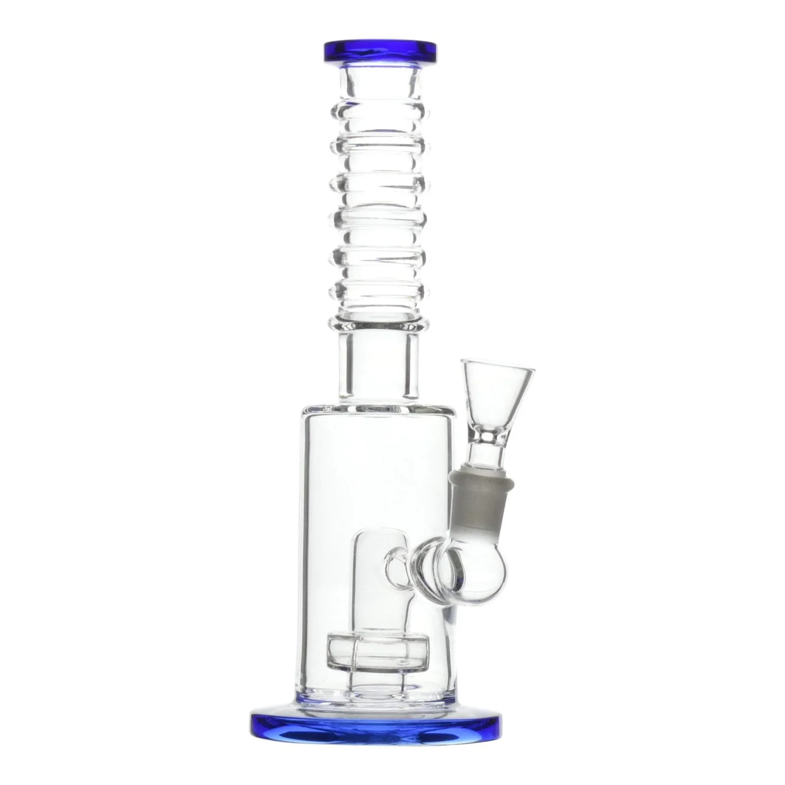 Knobby Disk Perc Bong - 9in - Image 2