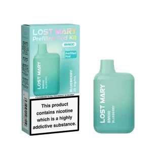 Lost Mary BM600 Prefilled Pod Vape Kit – (BOX OF 10)