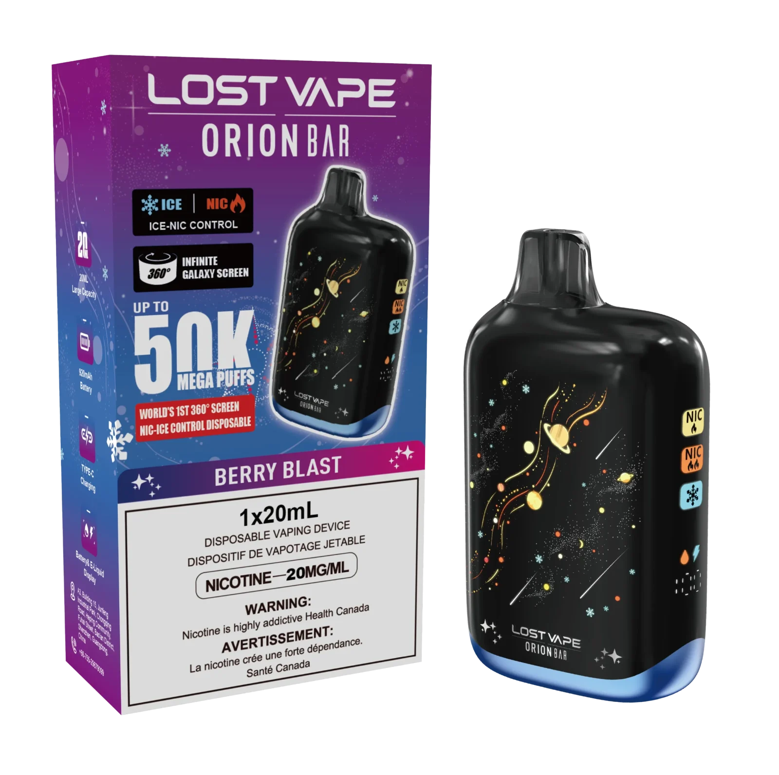 Lost Vape Orion 50k Disposable