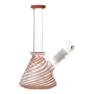 Peachy Radial Beaker - 8in