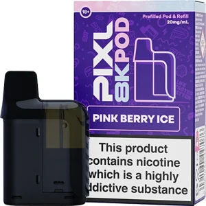 Pink berry ice PIXL 8K pod & refill 12ml