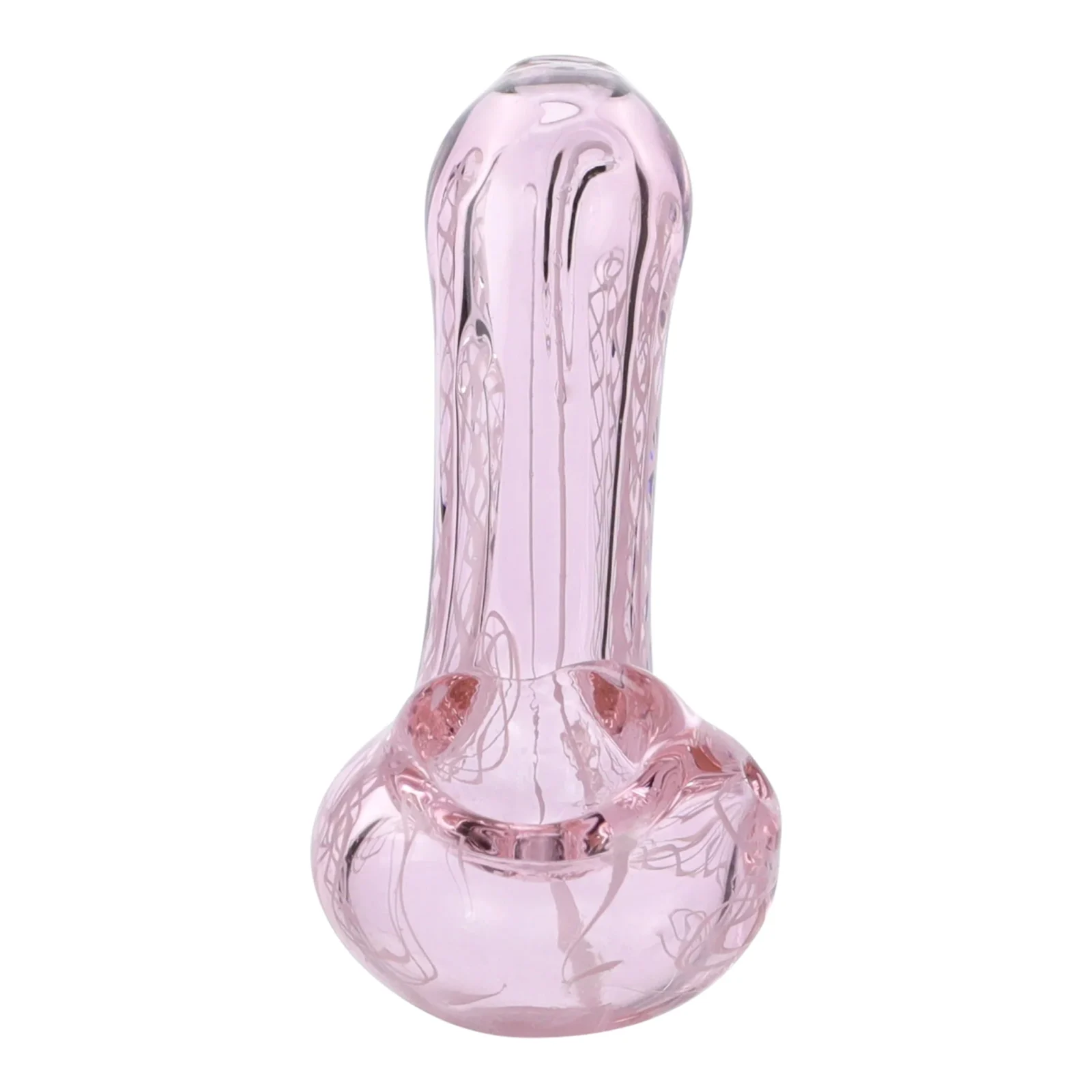 Pink Iridescent Traveler Pipe - 3in - Image 2