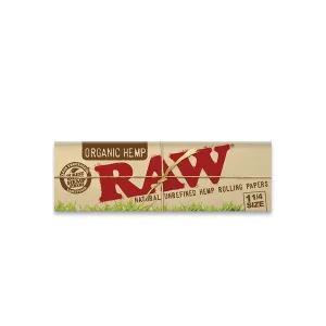 RAW Organic Hemp Rolling Papers – 1 1/4