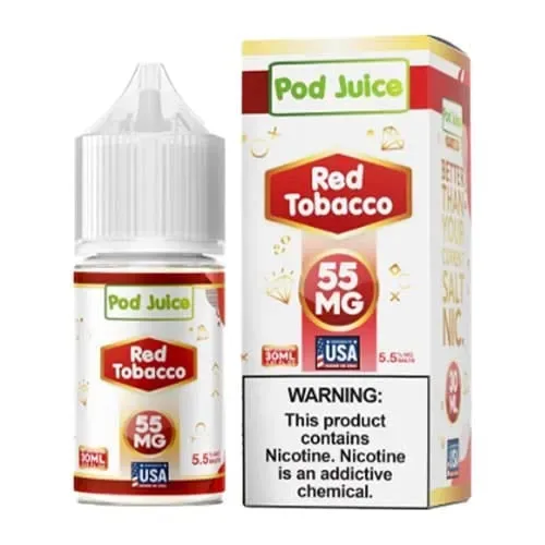 Red Tobacco by Pod Juice Salt 30ML