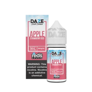 Reds Apple Salt 30mL – Strawberry Iced –