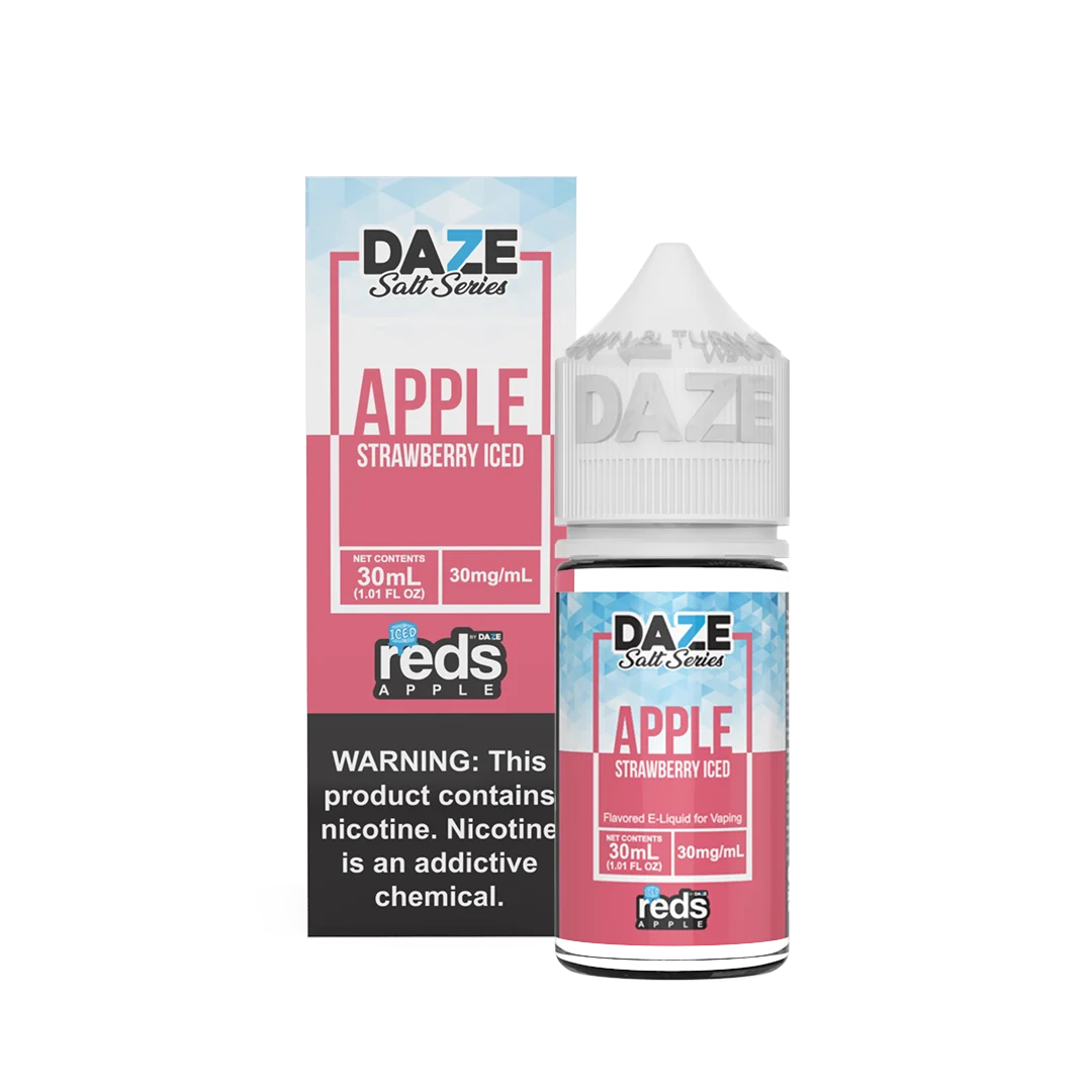 Reds Apple Salt 30mL – Strawberry Iced –