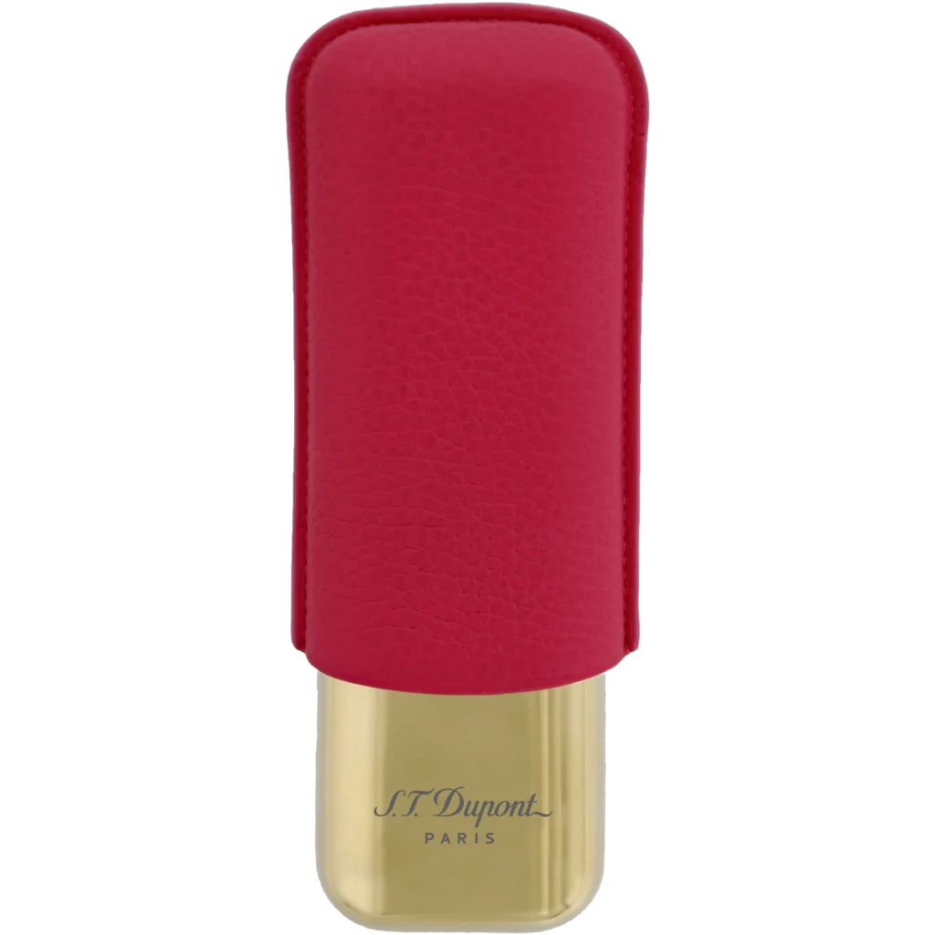 S.T. Dupont Double Cigar Case – Fuchsia Pink