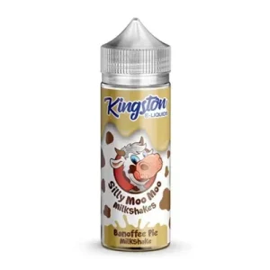 SILLY MOO MOO (BANOFFEE PIE MILKSHAKE) 100ML E LIQUID KINGSTON PGVG 30/70