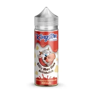 SILLY MOO MOO (STRAWBERRY CHEESECAKE MILKSHAKE) 100ML E LIQUID KINGSTON PGVG 30/70