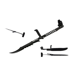 Snake Eye - 27.5" Blood Rayne Ninja Black Forearm Vampire Zombie Sword