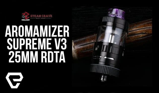 Steam Crave Aromamizer SUPREME V3 25mm RDTA - Image 2