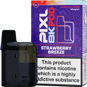 Strawberry breeze PIXL 8K pod & refill 12ml