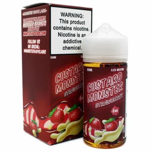 Strawberry - Custard Monster - 100mL - 3mg