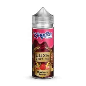 STRAWBERRY ENERGY (LUXE EDITION) E-LIQUID 100ML BY KINGSTON PGVG 30/70