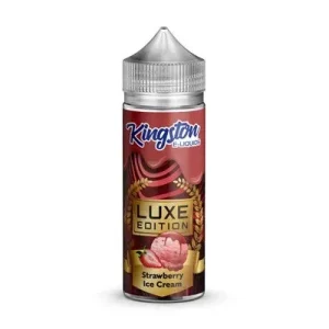 STRAWBERRY ICE CREAM (LUXE EDITION) E-LIQUID 100ML BY KINGSTON PGVG 30/70
