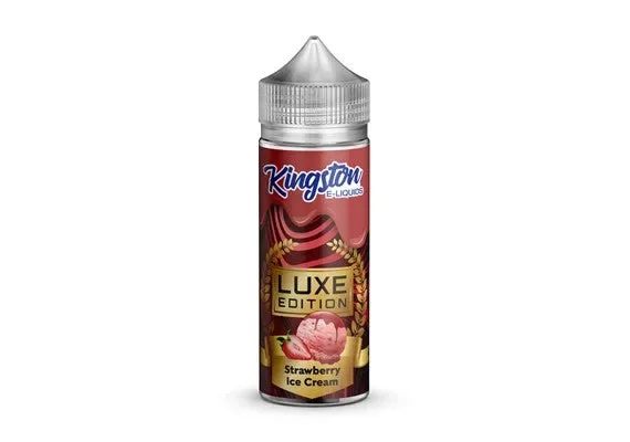 STRAWBERRY ICE CREAM (LUXE EDITION) E-LIQUID 100ML BY KINGSTON PGVG 30/70