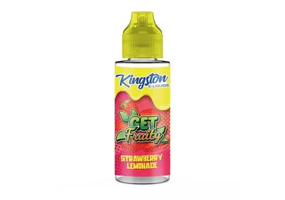 STRAWBERRY LEMONADE (GET FRUITY) E-LIQUID 100ML BY KINGSTON