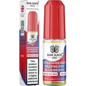 Strawberry raspberry blueberry Bar Juice 5000 e-liquid 10ml