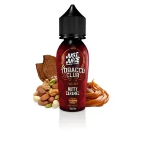 TOBACCO CLUB (NUTTY CARAMEL) 50ML E LIQUID JUST JUICE PGVG 30/70