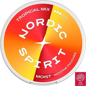 Tropical mix Nordic Spirit nicotine pouches 20 pack