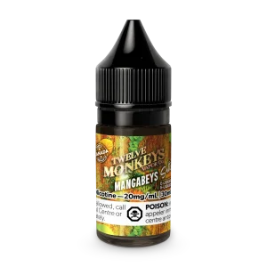 Twelve Monkeys Nic Salt - Mangabeys (30mL) | Vape Cloud Canada