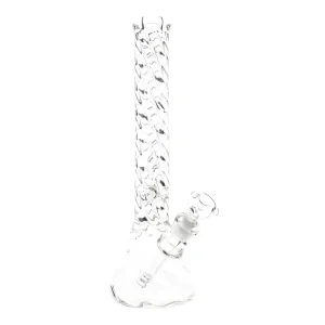 Twisted Tower Beaker Bong - 16in