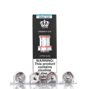Uwell 0.2Ω Crown 4 Coils – 4ct