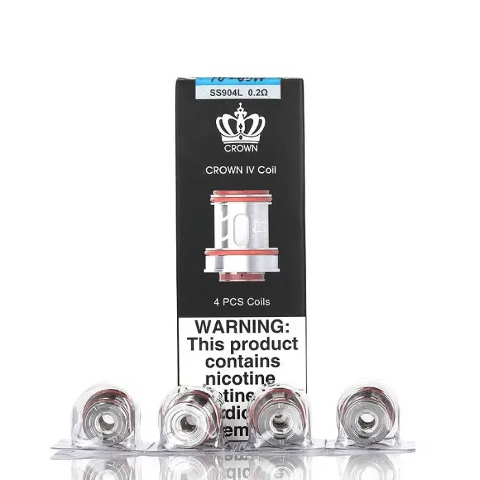 Uwell 0.2Ω Crown 4 Coils – 4ct