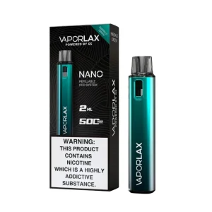 Vaporlax Nano Refillable Pod System Vape Kit