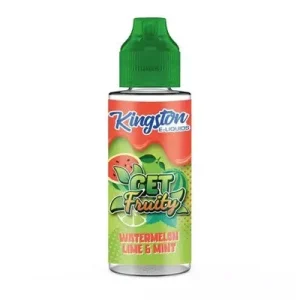 WATERMELON LIME & MINT (GET FRUITY) E-LIQUID 100ML BY KINGSTON